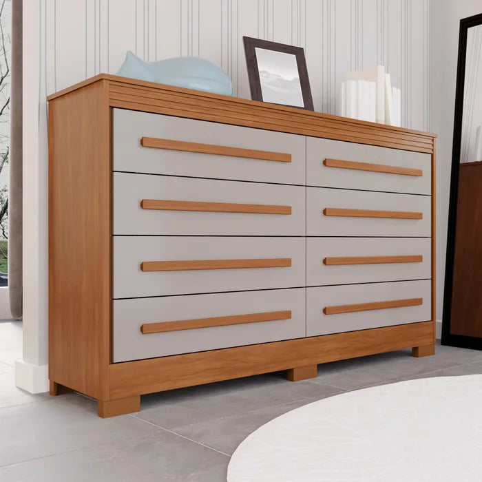 Cômoda para Quarto 8 Gavetas Milano